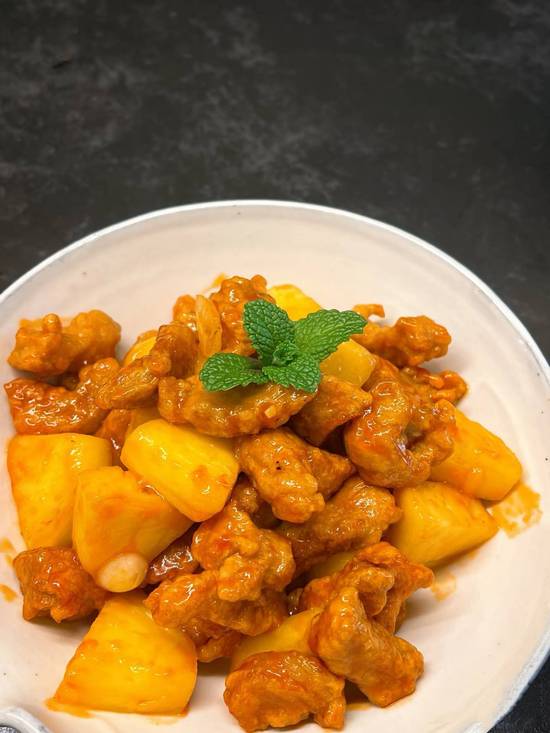59. 菠蘿咕嚕雞 / Sweet & Sour Chicken with Pineapple